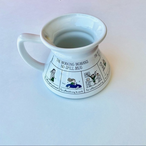 ORIGINAL "The Working Woman's No-Spill Mug" - Picture 4 of 11